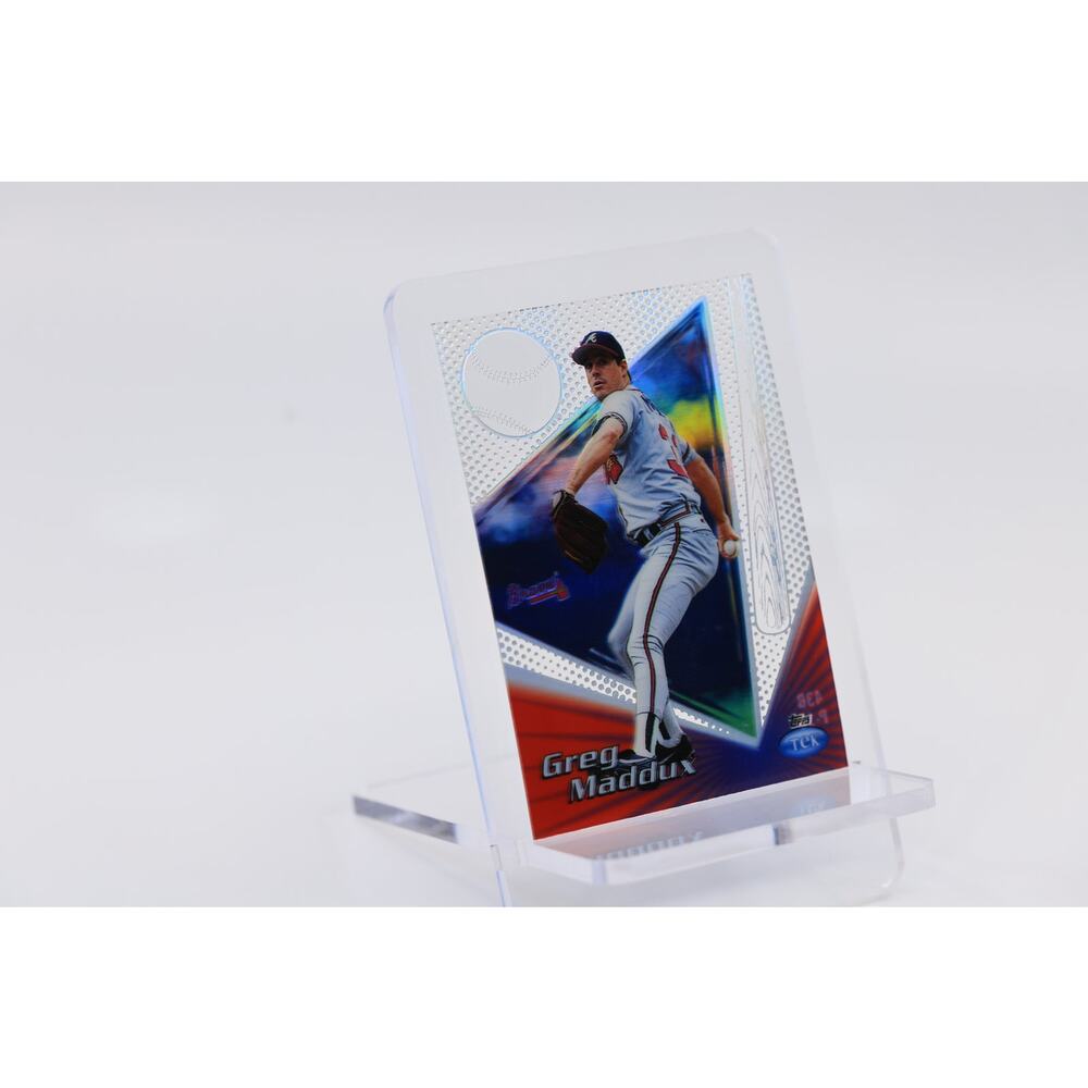 1999 Topps Tek Pattern 18 #43B Greg Maddux PSA 7 Atlanta Braves - Pop 1 - Picture 9 of 12